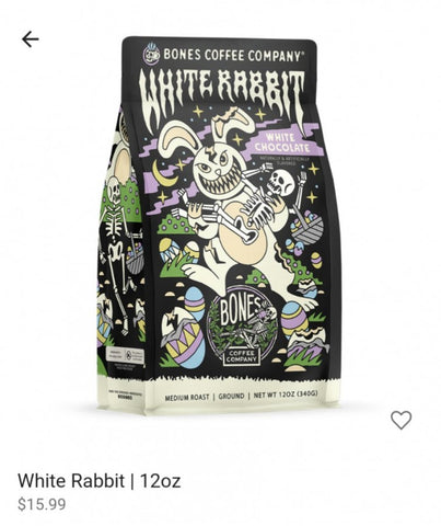 White Rabbit 12oz Bag