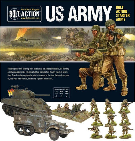 US ARMY - Bolt Action Starter Army
