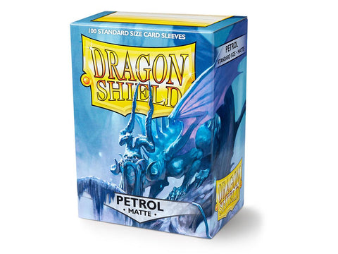 Dragon Shield: Matte Petrol Sleeves - Box of 100