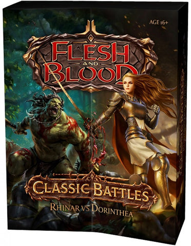 Flesh and Blood TCG Classic Battles: Rhinar vs Dorinthea