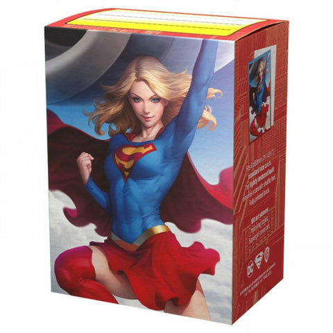 Dragon Shield: Art Brushed Supergirl Sleeves - Box of 100