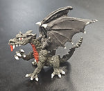 Painted Metal Black Dragon