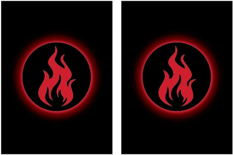 Legion: Standard Flame Symbol Sleeves - 50ct