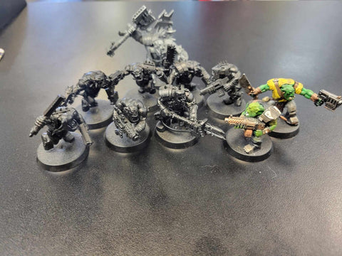 [PRE OWNED] Ork Boys (10) Partially Painted