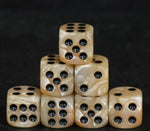 12mm D6 Dice Block - Black Pearl