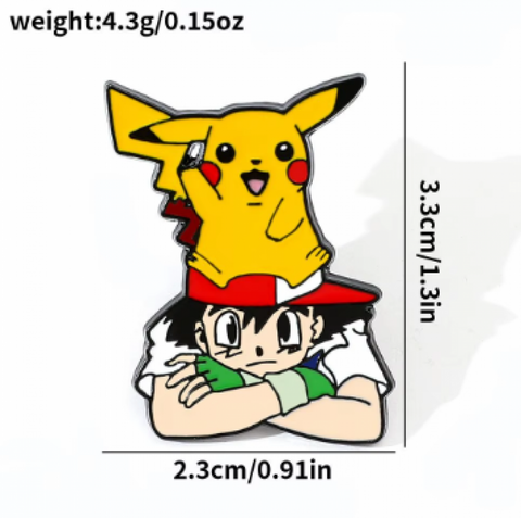 Ash + Pikachu Pin #67