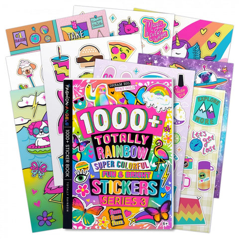 1000+ Totally Rainbow Super Stickers