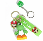 Yoshi D20 Keychain