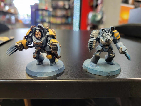[PRE OWNED] Space Wolves Terminators (2)