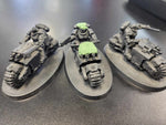 [PRE OWNED] Space Marine Outriders (3)