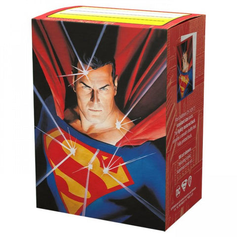 Dragon Shield: Art Brushed Superman Sleeves - Box of 100