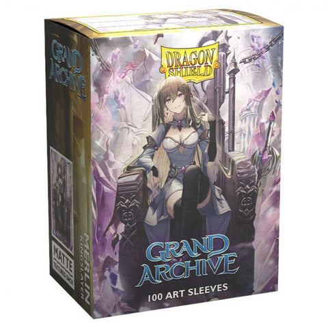 Dragon Shield Sleeves Grand Archive Merlin - Box of 100