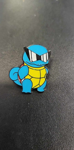 SUNGLASSES SQUIRTLE Enamel Pin #86