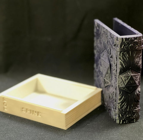 Black d20 Dice Book