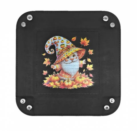 Autumn Gnome Dice Tray