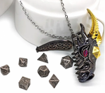 Dragon Necklace Dice Set