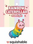 Rainbow Caterpillar - Enamel Pin #90