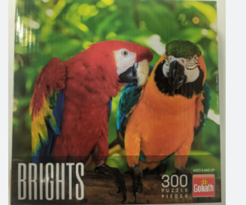 Brights Puzzle: Parrots