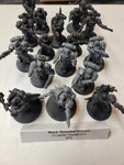 [PRE OWNED] Black Templar Primaris Crusader Squad (17)