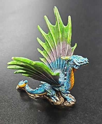 Prismatic Metal Dragon Painted Miniature (P3)