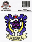 FoamBrain Banner Class Sticker - Warlock