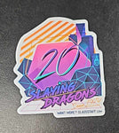 Forged Sticker - Slaying Dragons