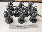 [PRE OWNED] Chaos Space Marine Squad (10)