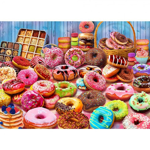 [PRE OWNED - Good] Delightful Donuts 1000pc Puzzle