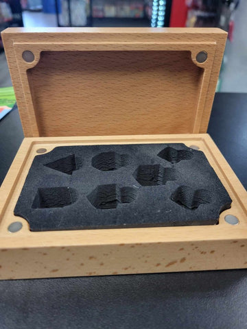 Wood Rectangle Dice Box