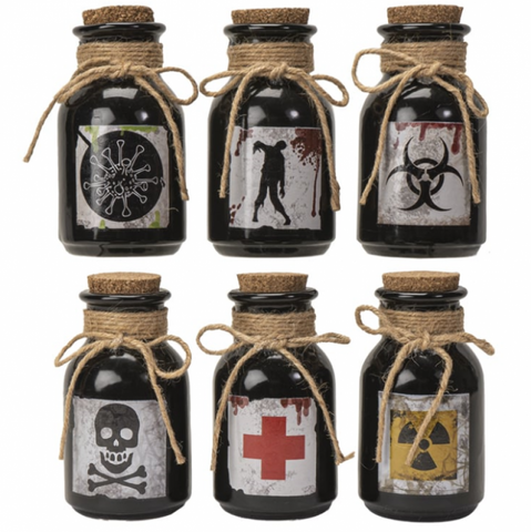 Apothecary Ceramic Bottle C/4