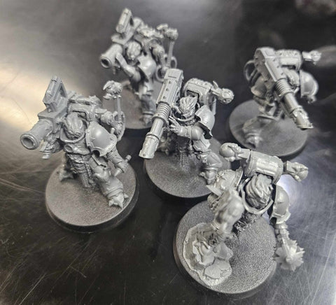 [PRE OWNED] Chaos Space Marine Havocs (5)