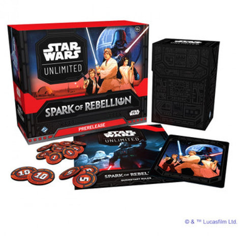 Star Wars Unlimited Spark of Rebellion Pre-Release Kit
