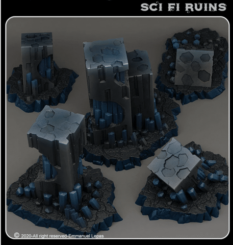 Sci-Fi Ruins Scatter Pack