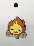 Cartoon Flame Enamel Pin
