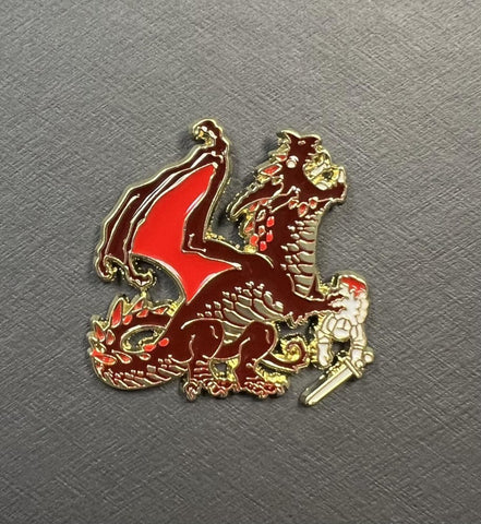DRAGON CHOW Enamel Pin
