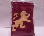 Embroidered Dice Bag - Lion
