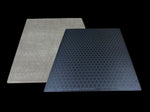 Reversible Battlemat 11" - Black/Grey Hexes