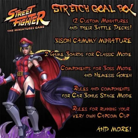 Street Fighter: The Miniatures Game Stretch Goals