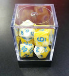 Lemon Cream RPG Dice Set