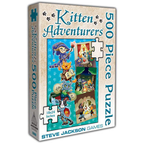 Kitten Adventures Puzzle (500 piece)