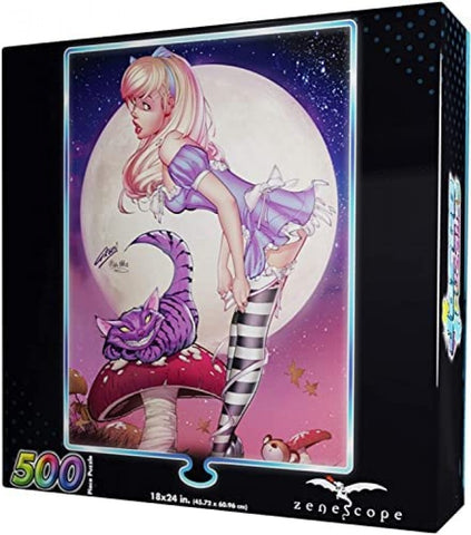 Puzzle: GFT Revenge of Wonderland Alice and Cheshire 500pc