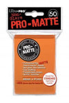 50ct Pro-Matte Orange Standard Deck Protectors