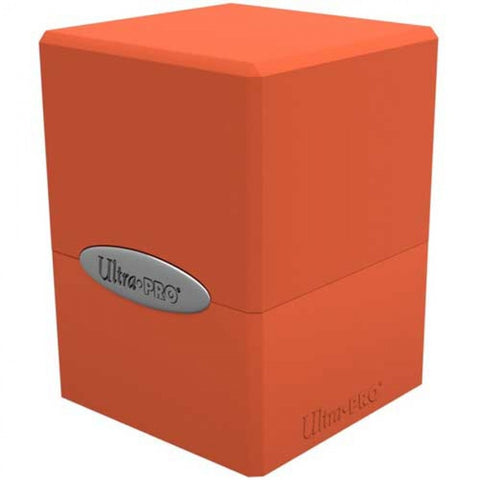 Pumpkin Orange Ultra Pro Satin Deck Box