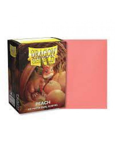 Dragon Shield: Dual Matte Peach Sleeves - Box of 100