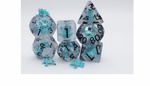Blue Poison Frog RPG Dice Set