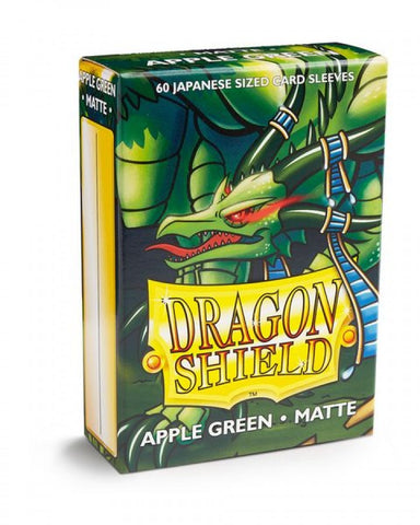 Dragon Shield: Matte Apple Green Japanese Sleeves - Box of 60