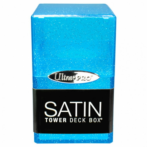 Ultra Pro Satin Tower - Glitter Blue