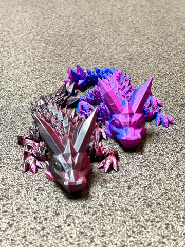 Articulating Dragon - Baby Crystal Dragon
