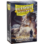 Dragon Shield: Matte Clear OUTER Sleeves - Box of 100