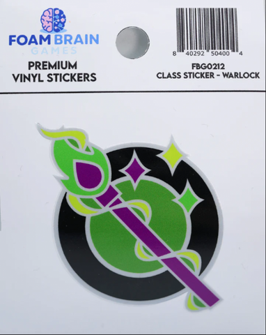 FoamBrain Class Sticker - Warlock